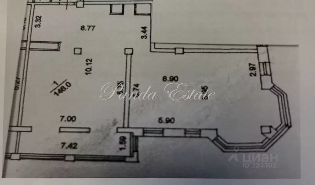 4-к кв. Москва Давыдковская ул., 3 (150.0 м) - Фото 2