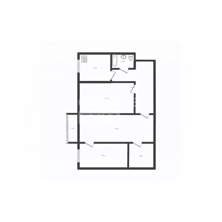 3-к кв. Липецкая область, Грязи ул. 8 Марта, 5 (54.0 м) - Фото 2