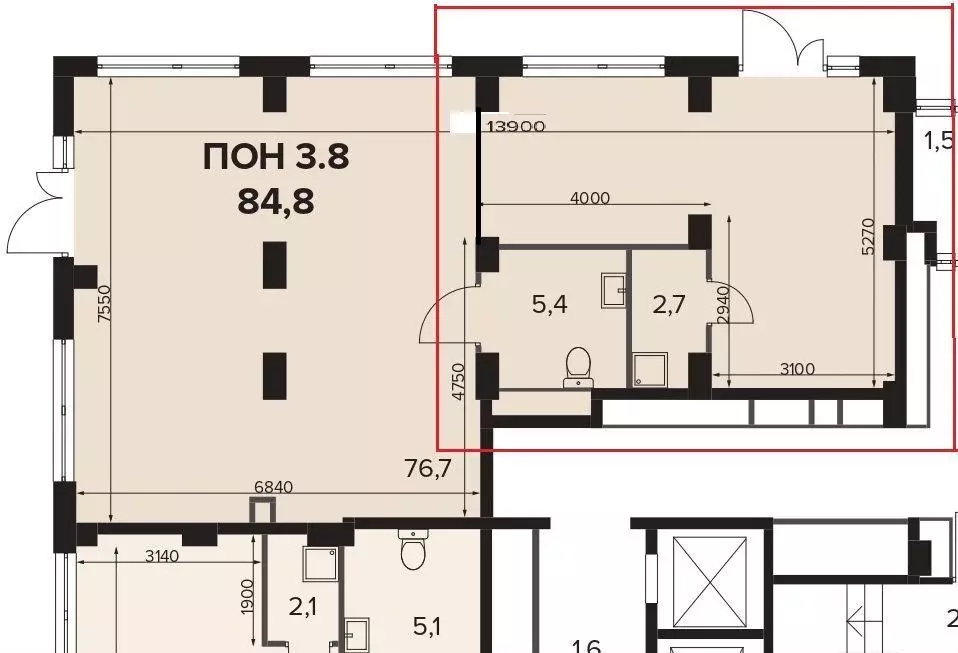 Торговая площадь в Москва Ленинградское ш., 228к6 (35 м) - Фото 0