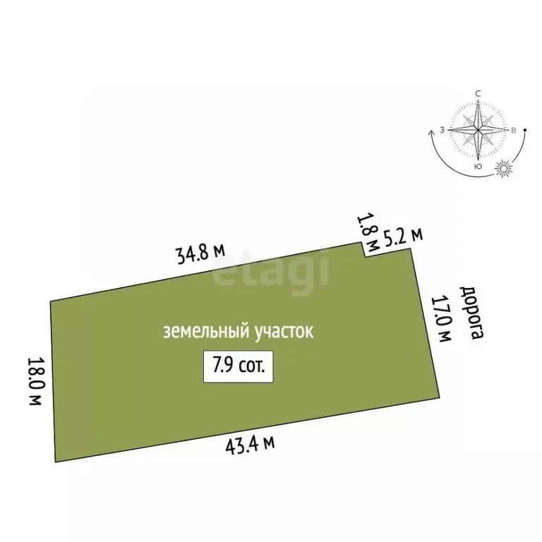 Участок в Ставропольский край, Ессентуки Октябрьская ул., 269 (12.5 ... - Фото 1