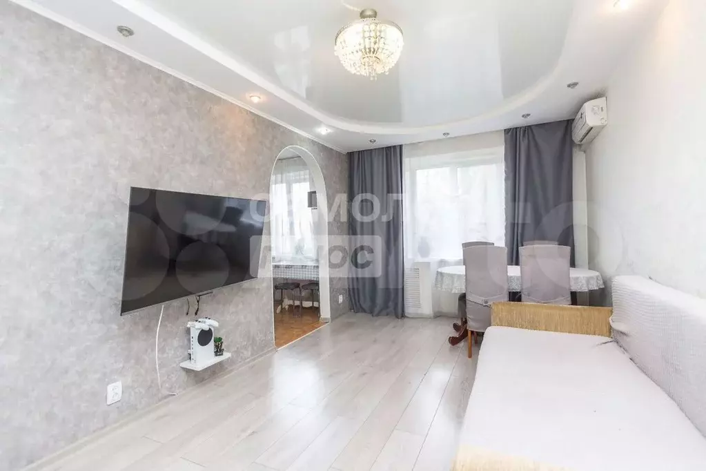 3-к. квартира, 60,5 м, 1/3 эт. - Фото 0