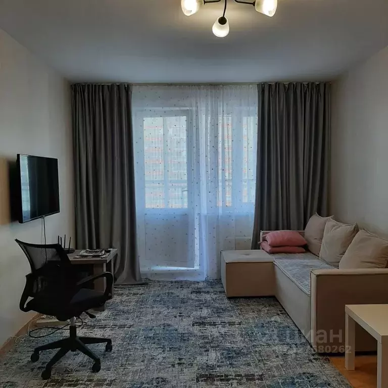 1-к кв. Красноярский край, Красноярск ул. Карамзина, 12 (39.4 м) - Фото 2