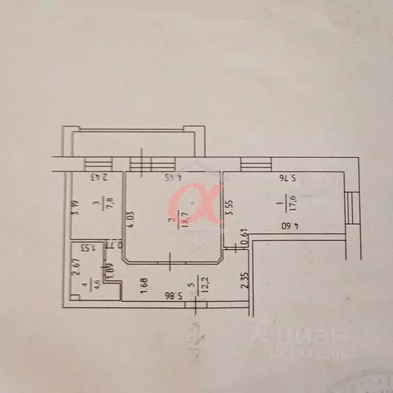 2-к кв. Кемеровская область, Кемерово ул. Юрия Двужильного, 10 (60.9 ... - Фото 2