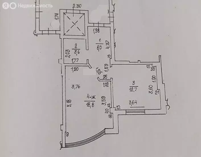 1-комнатная квартира: Светлогорск, Олимпийский бульвар, 2 (43.1 м) - Фото 2