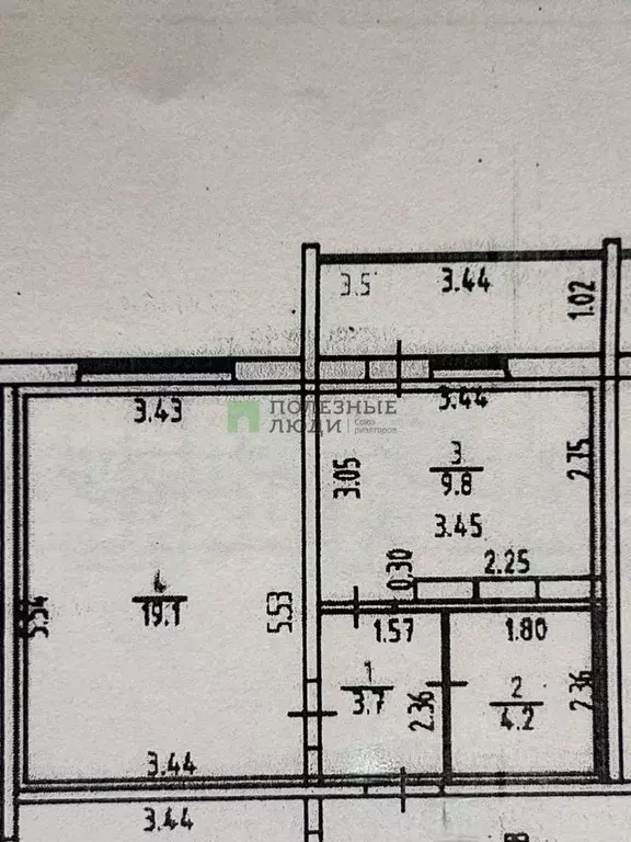 1-к кв. Орловская область, Орловский муниципальный округ, д. Жилина ... - Фото 2