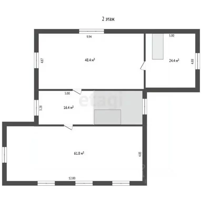 Дом в Ямало-Ненецкий АО, Новый Уренгой Лира ДНТ, ул. Степная, 11 (318 ... - Фото 2