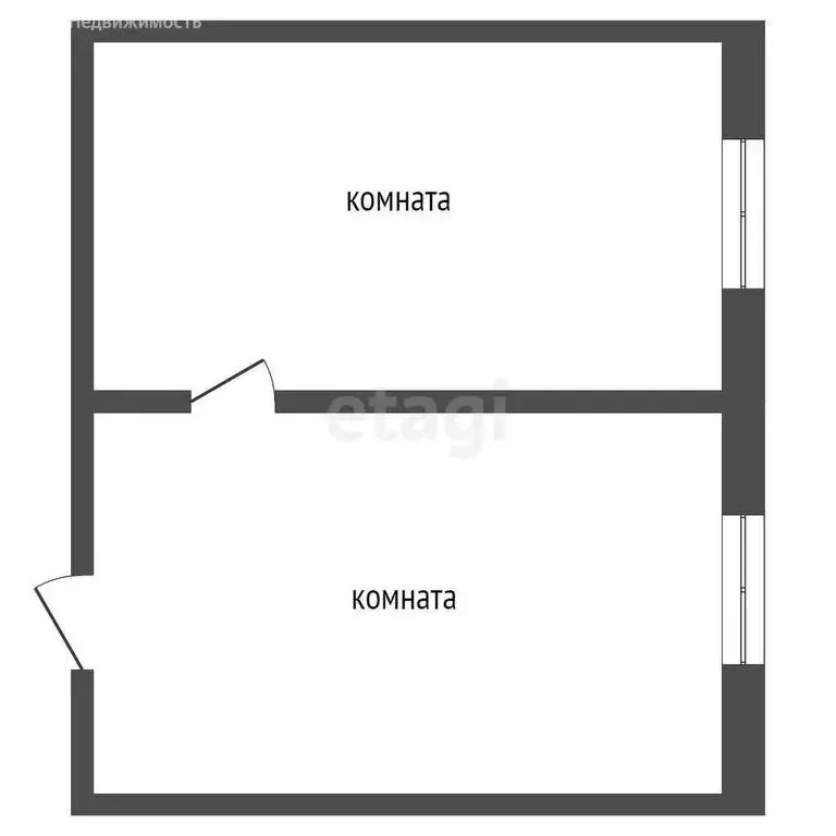 2-комнатная квартира: Балашов, улица Ленина, 65 (24.7 м) - Фото 0