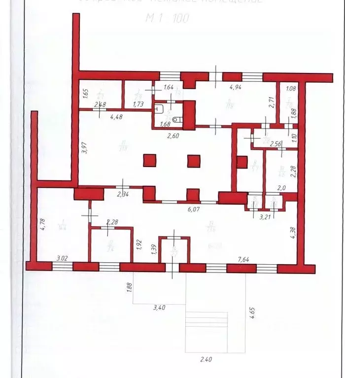 Помещение свободного назначения в Тульская область, Кимовск ул. ... - Фото 2