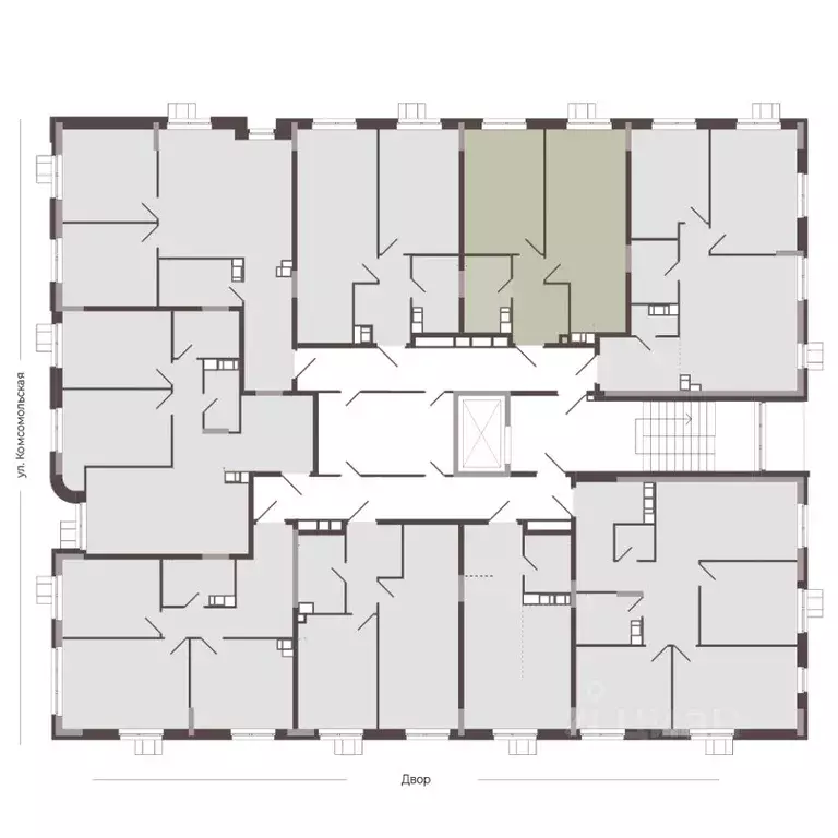1-к кв. Нижегородская область, Нижний Новгород Соцгород жилрайон, 1-й ... - Фото 2
