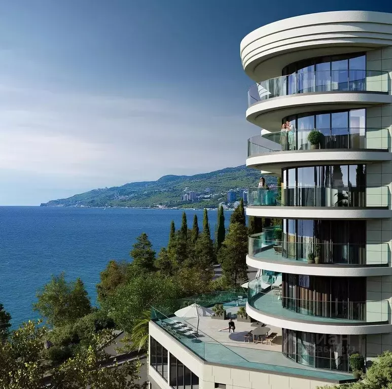 Студия Крым, Ялта ул. Дражинского (51.8 м) - Фото 2