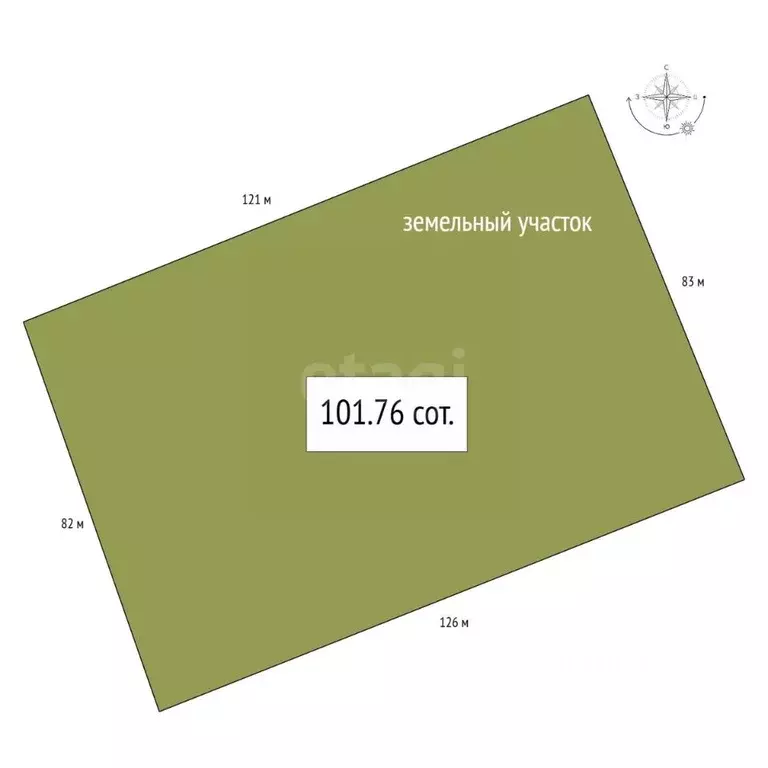 Участок в Новосибирская область, Мошковский район, с. Томилово  ... - Фото 2