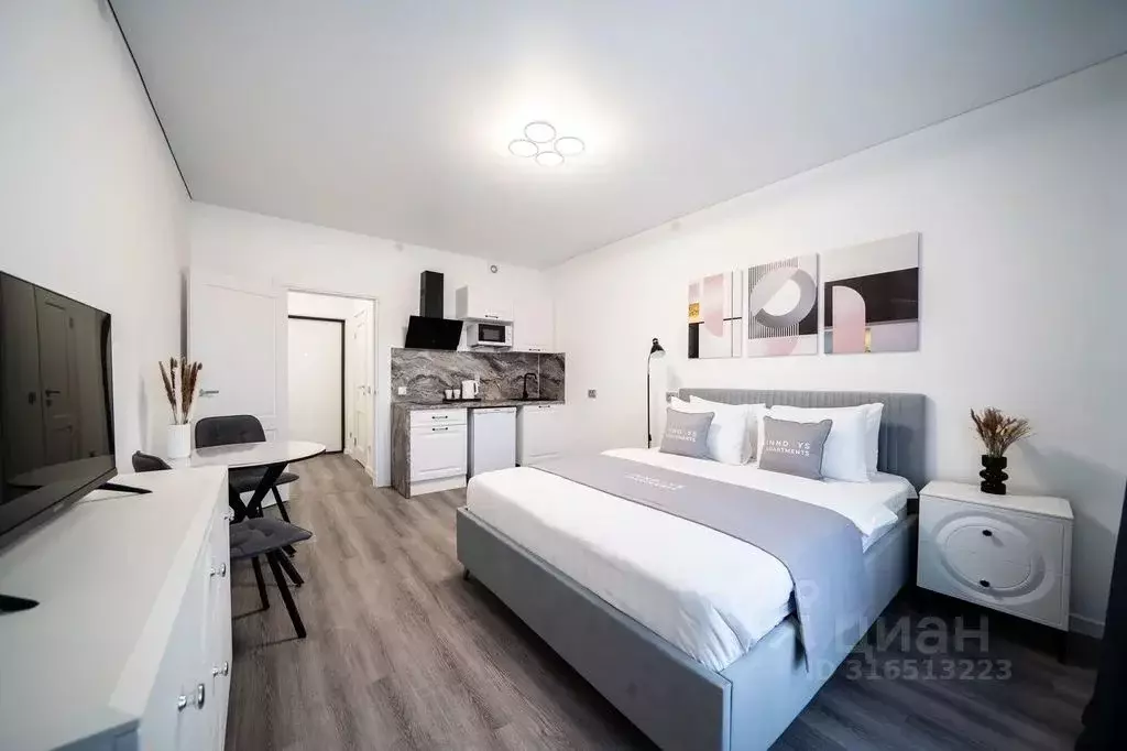 Студия Санкт-Петербург ул. Струве, 10к1 (30.0 м) - Фото 0