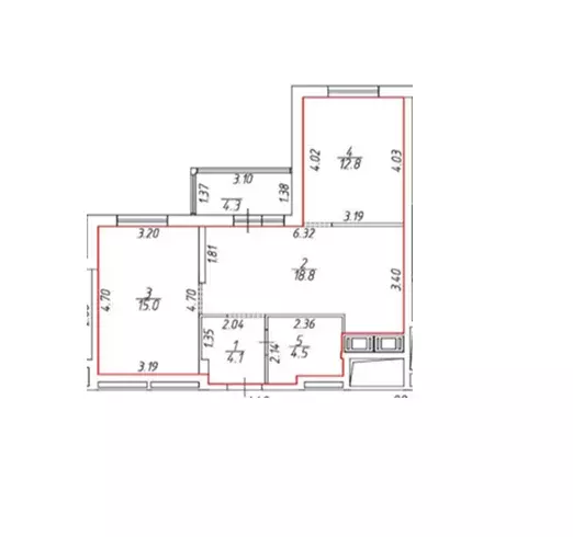 Продаётся 2-к квартира, 55.2 м - Фото 0