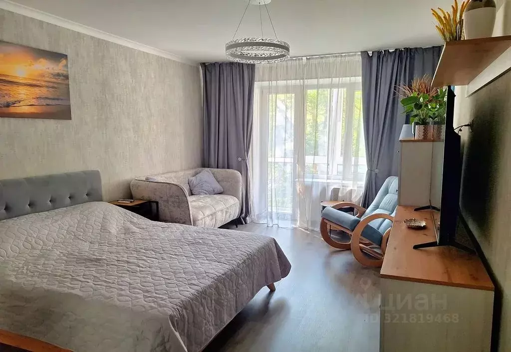 2-к кв. Калининградская область, Калининград Ленинский просп., 39А ... - Фото 1