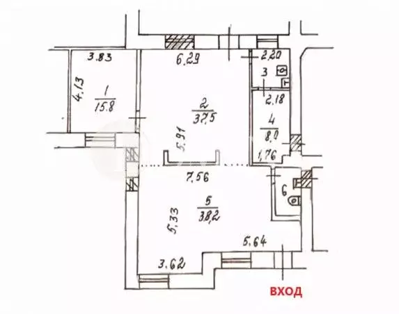 Помещение свободного назначения в Москва Малая Бронная ул., 36 (108 м) - Фото 2