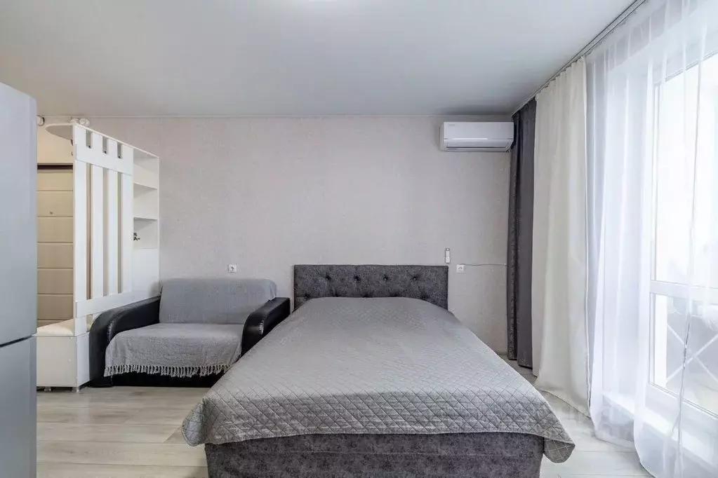 1-к кв. Курганская область, Курган Заозерный жилрайон, 5-й мкр, 35А ... - Фото 2