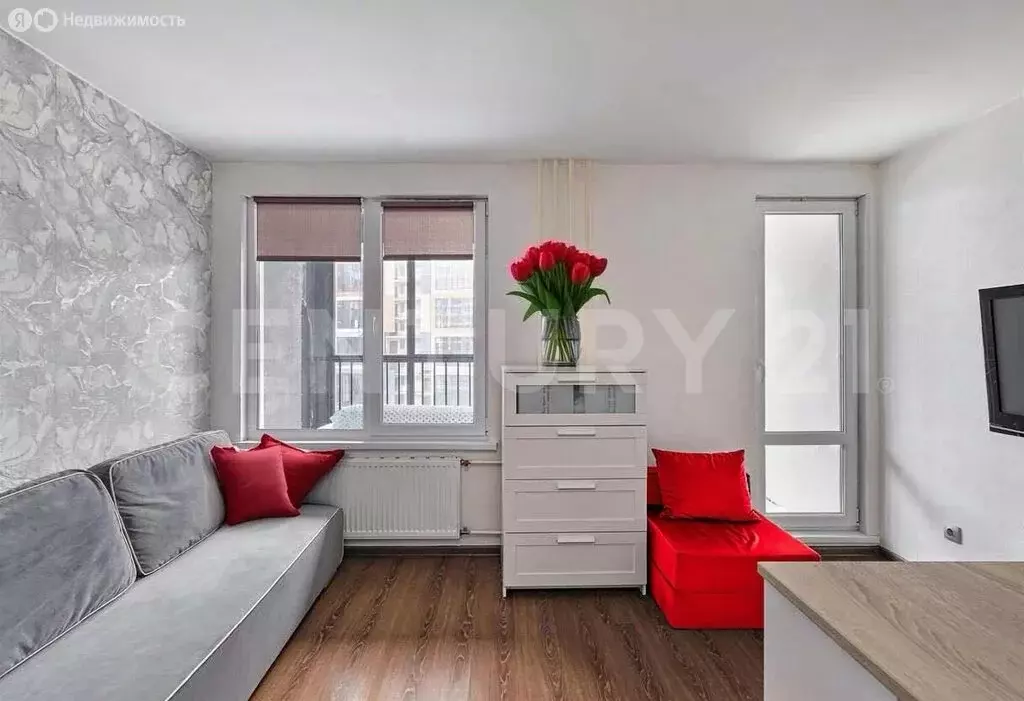 Квартира-студия: Санкт-Петербург, бульвар Головнина, 10 (23.5 м) - Фото 1