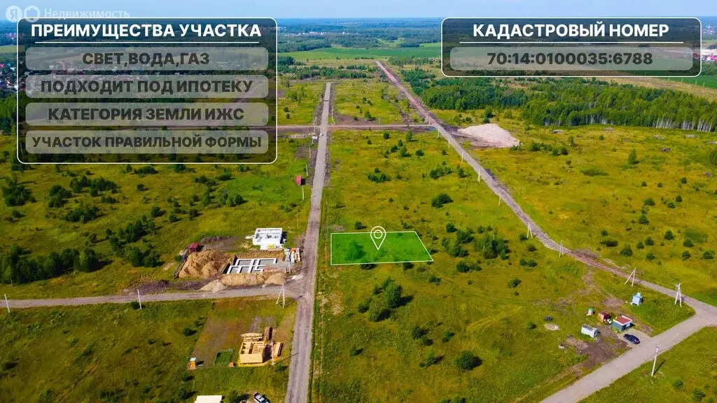 Участок в Томский район, деревня Петровский Участок, улица ... - Фото 2