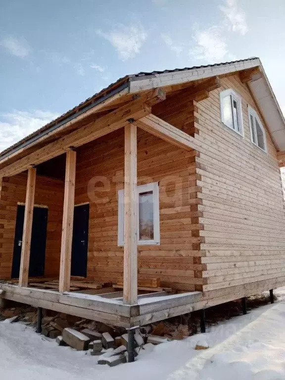 Дом в Томская область, Томск пос. Апрель, проезд Строителей (80 м) - Фото 1