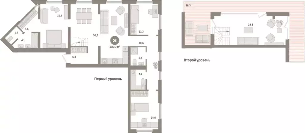3-комнатная квартира: Екатеринбург, улица Советских Женщин (175 м) - Фото 1