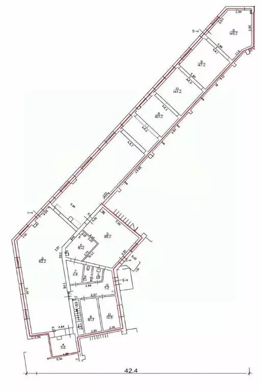 Помещение свободного назначения в Санкт-Петербург наб. Черной речки, ... - Фото 2