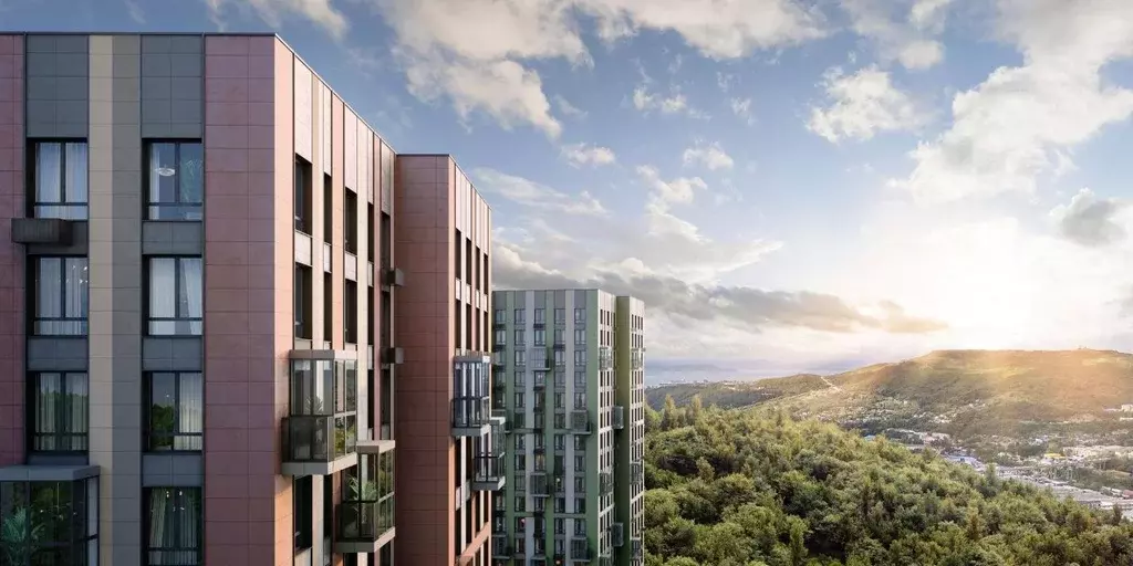 1-к кв. Приморский край, Владивосток ул. Сабанеева, 1.3 (44.6 м) - Фото 2