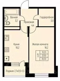 1-к кв. Краснодарский край, Краснодар пос. Березовый, ул. Имени А.Н. ... - Фото 0