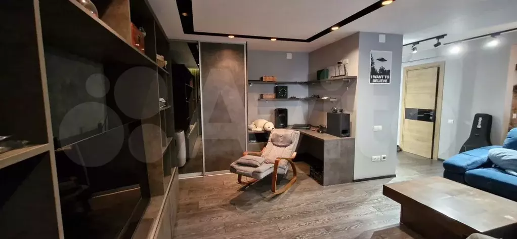 1-к. квартира, 34,5 м, 1/5 эт. - Фото 1