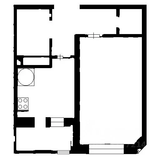 1-к кв. Московская область, Химки Подрезково мкр, Центральная ул., 4к1 ... - Фото 2