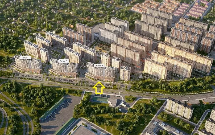 Свободного назначения в ЖК Лучший, 1764.57 м - Фото 1