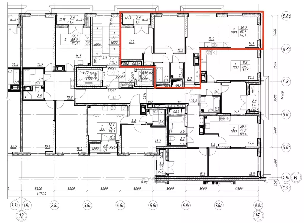 Продаётся 2-к квартира, 67.6 м - Фото 1