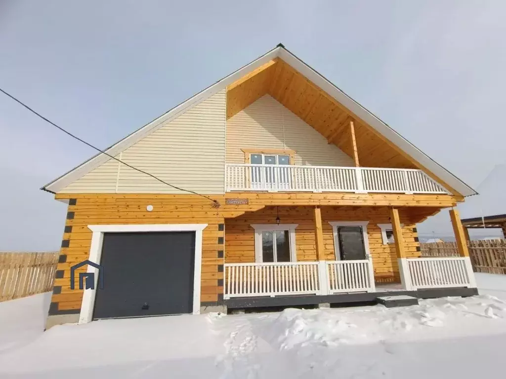 Дом в Иркутская область, Иркутский муниципальный округ, д. Куда  (210 ... - Фото 1