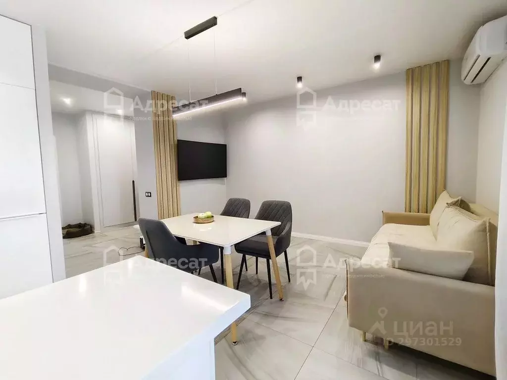 2-к кв. Волгоградская область, Волгоград просп. Маршала Жукова, 98Б ... - Фото 1