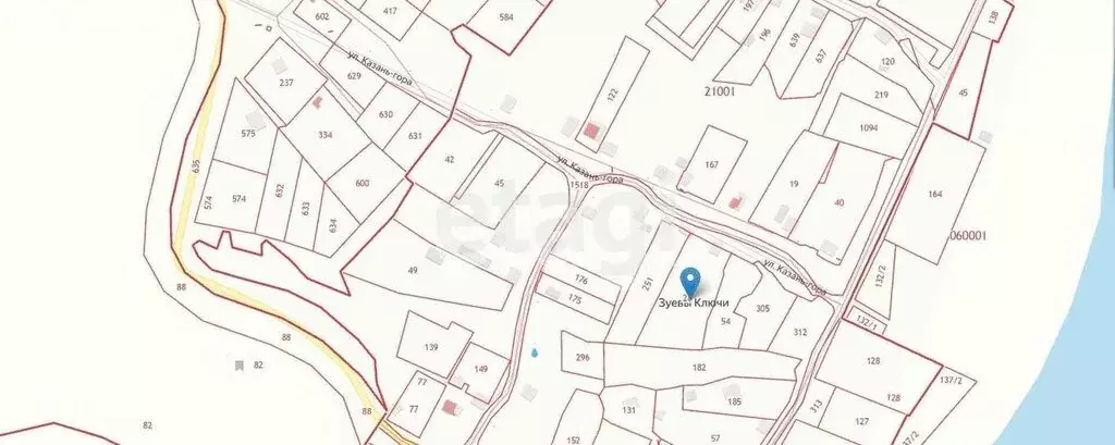 Участок в Каракулинский район, деревня Зуевы Ключи, улица Китай-Гора ... - Фото 1