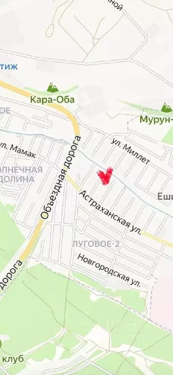 Участок в Крым, Симферопольский район, Трудовское с/пос, с. ... - Фото 2