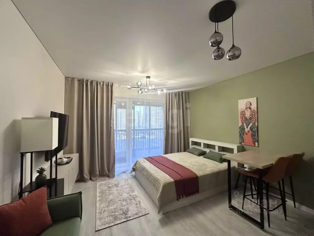 Студия Санкт-Петербург ул. Ультрамариновая, 5 (26.0 м) - Фото 2