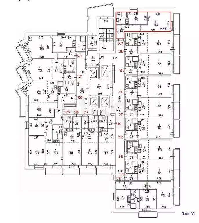 1-к кв. Пермский край, Пермь ул. Вильямса, 51А (33.0 м) - Фото 1