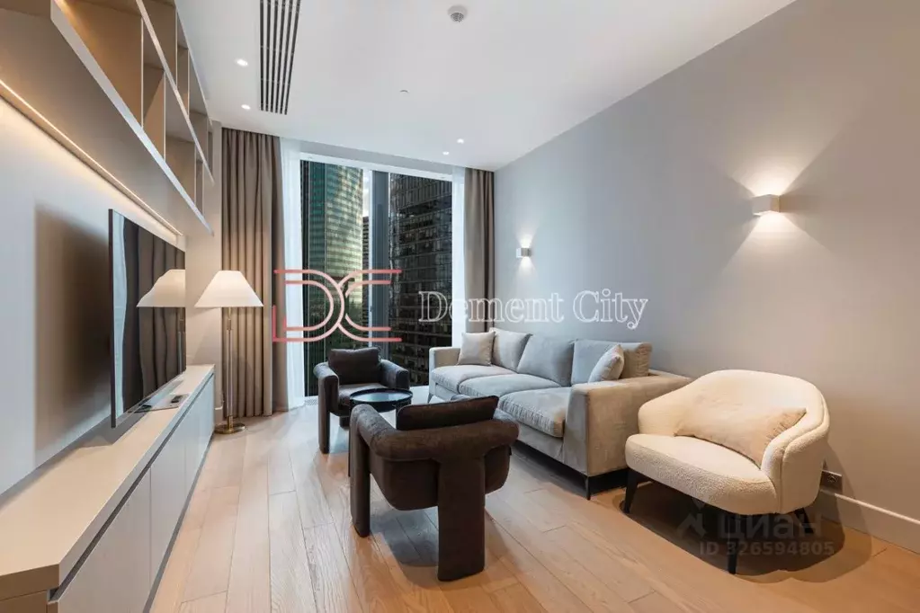 2-к кв. Москва 1-й Красногвардейский проезд, 22с2 (62.0 м) - Фото 1