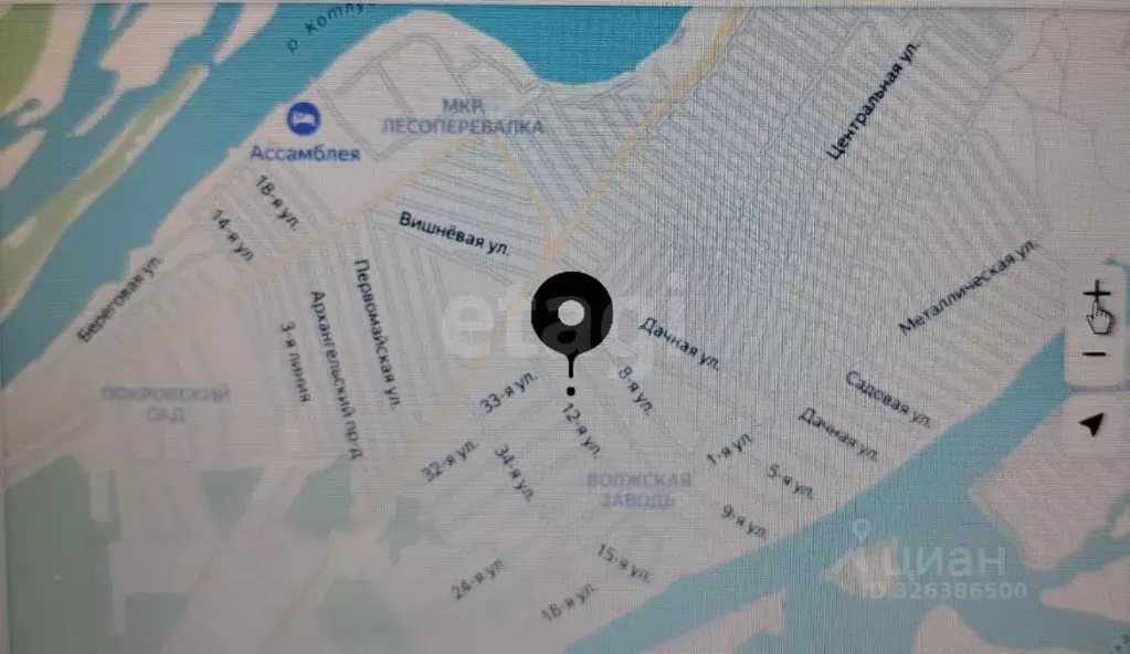 Участок в Саратовская область, Энгельсский район, Красноярское ... - Фото 1