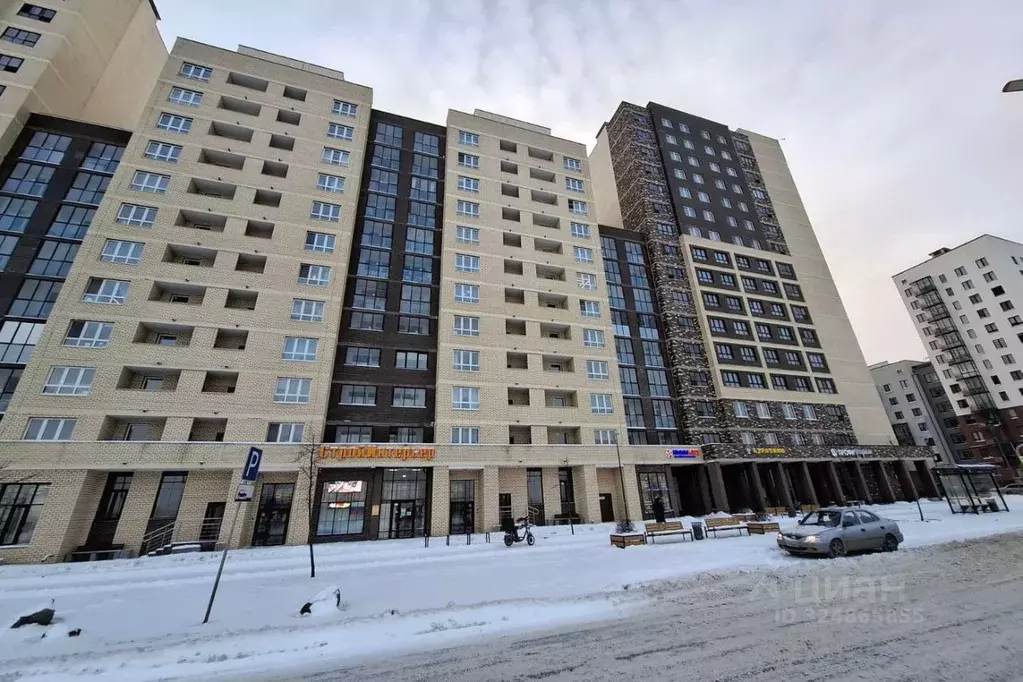 Студия Свердловская область, Екатеринбург ул. Чемпионов, 3 (25.0 м) - Фото 1