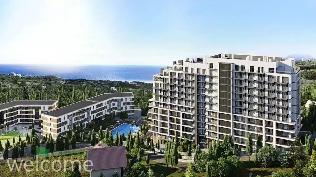 Студия Крым, Алушта ул. Сергеева-Ценского, 4В (37.8 м) - Фото 2