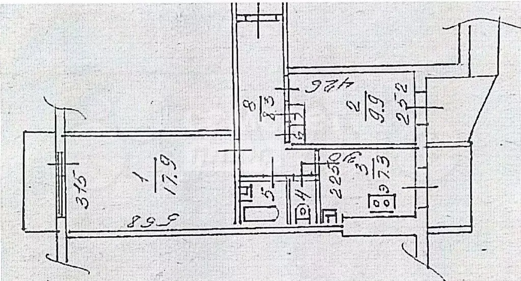 2-к. квартира, 48 м, 6/9 эт. - Фото 0