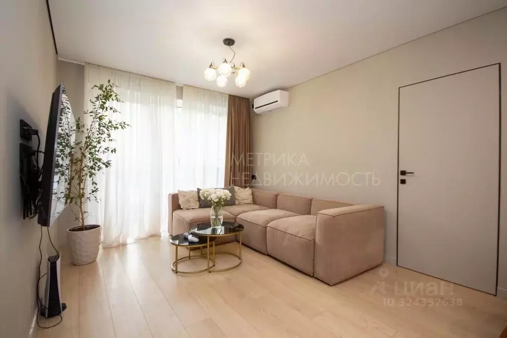 2-к кв. Тюменская область, Тюмень ДОК мкр, ул. Воронинская, 43 (57.1 ... - Фото 1