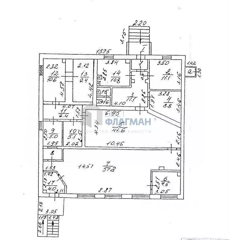Торговая площадь в Москва Митинская ул., 47 (196 м) - Фото 2