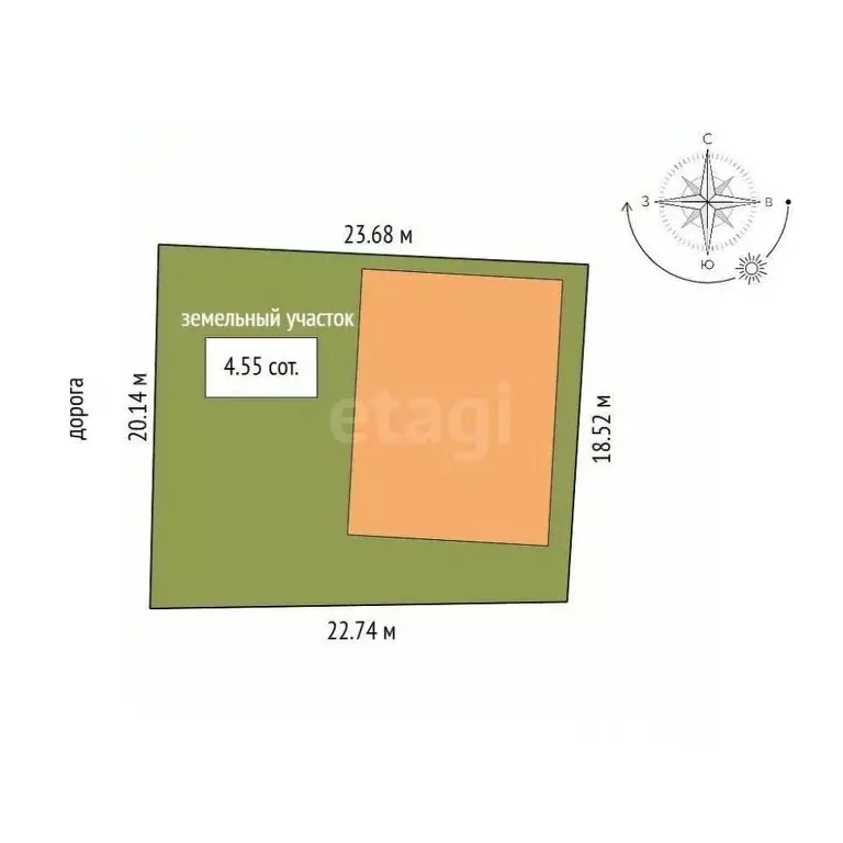 Дом в Оренбургская область, Оренбург Южный мкр, ул. Томская (180 м) - Фото 2