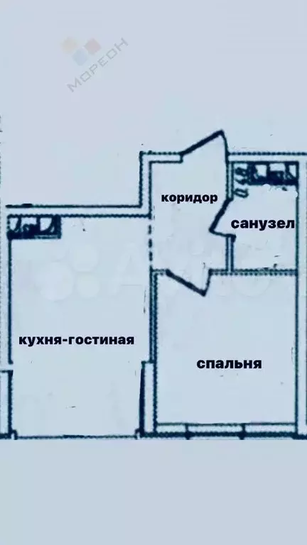 1-к. квартира, 26,9 м, 15/16 эт. - Фото 0