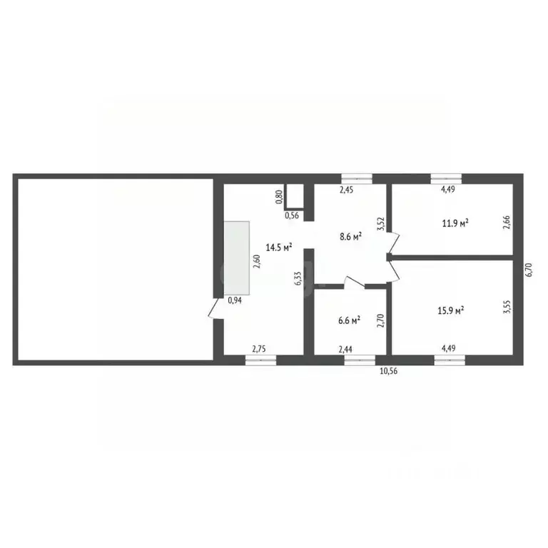 Дом в Амурская область, Благовещенск Заводская ул., 73 (135 м) - Фото 2