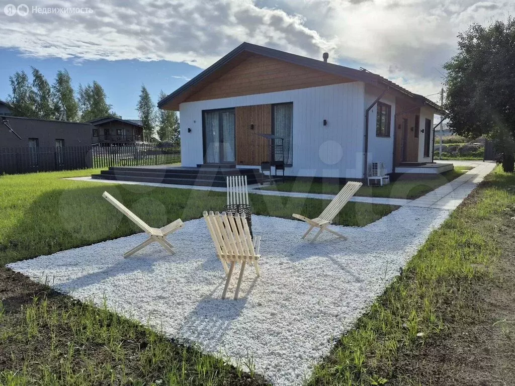 Дом в Колтушское городское поселение, коттеджный посёлок Крокусы (140 ... - Фото 0