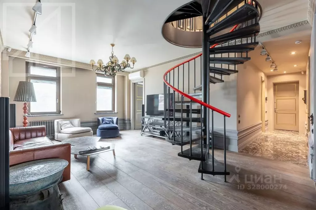 4-к кв. Москва Большой Патриарший пер., 4 (182.0 м) - Фото 1