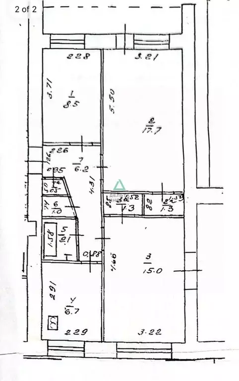 3-к кв. Башкортостан, Уфа ул. Цюрупы, 85 (60.3 м) - Фото 2